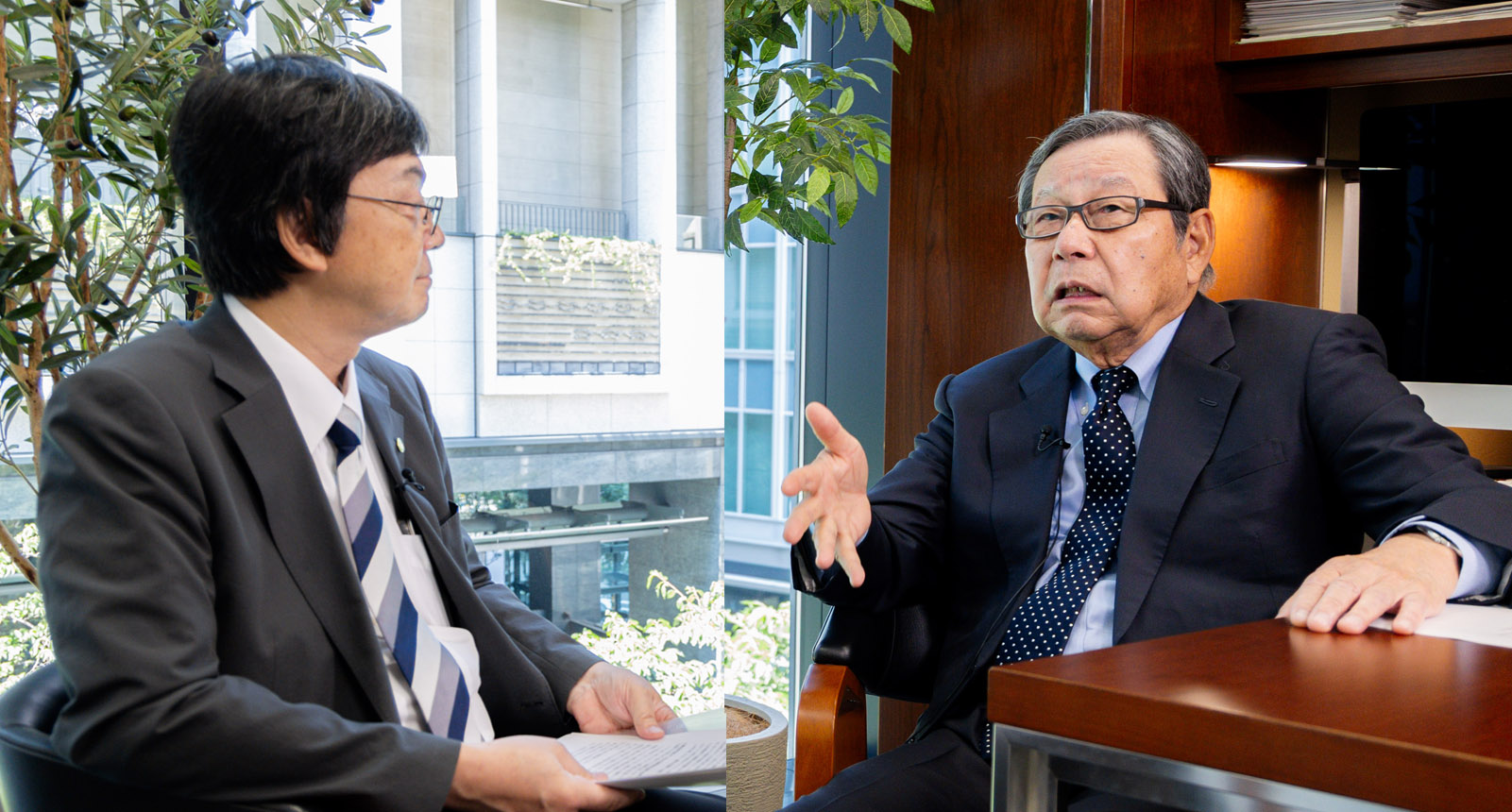 「融合知が導く大学と社会の進化」千葉　一裕ｘ氏家　純一