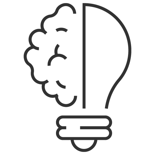 共同研究推進によるイノベーション創出を表すアイコン